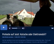 Bild 0 von Proteste auf Juist: Kutsche oder Elektromobil?
