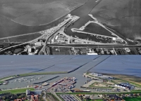 Bild 1 von Der alte Wellenbrecher in Norddeich wird abgerissen