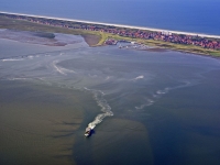 Bild 0 von Aktuelle Luftbilder vom Juister Watt und dem Hafen