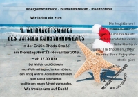 Bild 0 von 4. Weihnachtsmarkt des Juister Kunsthandwerks