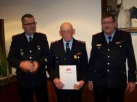 Bild 0 von Ehrungen für 160 Jahre Mitgliedschaft in der Feuerwehr