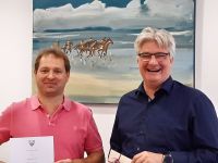Bild 0 von 25 – jähriges Dienst- und Betriebsjubiläum Matthias Jentsch
