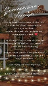 Bild 0 von Heiligabend muss auch in diesem Jahr kein Insulaner alleine sein