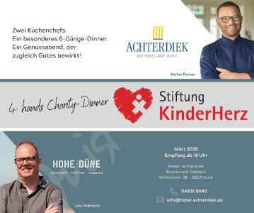 Bild 0 von Zwei Küchenchefs, ein Abend für Stiftung KinderHerzen