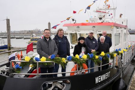 Bild 0 von Neues Vermessungsschiff erhielt den Namen „Memmert“