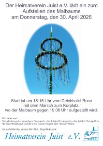 Bild 0 von Maibaumaufstellen steht an