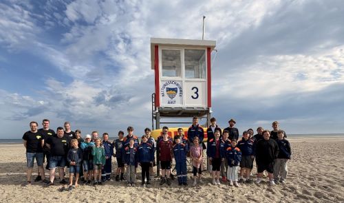 Bild 0 von Jugendfeuerwehr bekam Besuch der Jugend von Brookmerland-West
